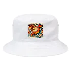 paradiamの激しい風が振る中、ひたむきに突き進む日本の魂。 Bucket Hat