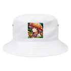 paparamanのキノコ少女 Bucket Hat