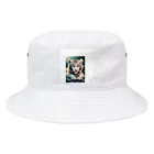 rentorataの可愛いホワイトタイガー Bucket Hat