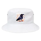 yos-1292583のクロウ　したくない Bucket Hat