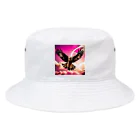 ★動物ショップ・kou2020★の鷹2 Bucket Hat