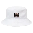 neYunのゴスロリくまさん姉妹 Bucket Hat