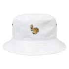 北のお針子のえぞりすさん Bucket Hat