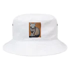 F2 Cat Design Shopのhairless cat 001 Bucket Hat