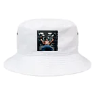 masa11253345の筋トレの定番、ベンチプレス！ Bucket Hat