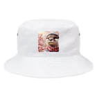 「動物ミリ屋」の桜奇麗やんいいやん Bucket Hat