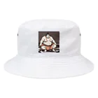 パッションパステルのDJ力士 Bucket Hat