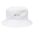 きつねのはちみつやさんのもりのどうぶつ３人組 Bucket Hat