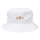 きつねのはちみつやさんのむらのなかよし３人組 Bucket Hat