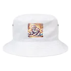 Yuya-Naganoの仲良く遊ぶ兄弟の猫 Bucket Hat