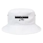 #ffffffのラゲッドコヨーテ Bucket Hat