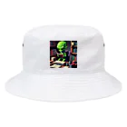 エイリアンストアの勉強する宇宙人 Bucket Hat