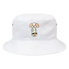 チワシーのくるみの眠いときに触らないでほしいワン（チワシー） Bucket Hat