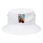 AQUAMETAVERSEのワンちゃん休日を楽しむ　なでしこ1478 Bucket Hat