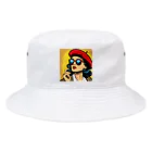 momonekokoのスタイリッシュな女スパイ Bucket Hat