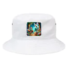 かるるんショップの狐の冒険シリーズ　わらしべ長者 Bucket Hat