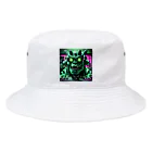 ANIMONSTALSのグリーン・モンスタル@tコックピット Bucket Hat