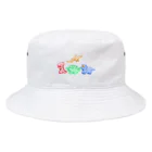 点々丸天丸_ｵｵﾄﾘﾃﾌのDINOSAURIA 恐竜 Bucket Hat