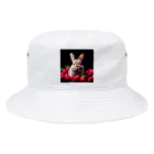 ZeroCreativeのラズベリーラビット Bucket Hat