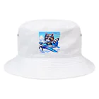 valtanamnのでふぉるめタッチな狸が操縦するレシプロ戦闘機 Bucket Hat