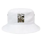 tksの春の顔サクラ Bucket Hat