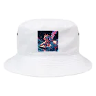 monokurobubuのユニコーンガール Bucket Hat