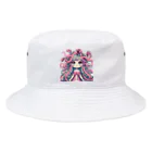 WakuWakustoreのメデューサ少女 Bucket Hat