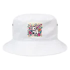 denyo dreamの安眠ウサギ Bucket Hat