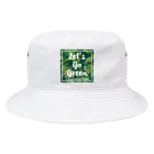 Island Leaf Palau のLet's Go Green with Island Leaf Palau Bucket Hat