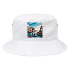 Pixel Art Goodsのヴェネチア（pixel art） Bucket Hat