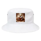 カフェイン中毒のカフェイン犬 Bucket Hat