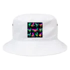 ひらのさんのオーロラ Bucket Hat