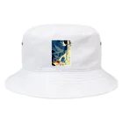 AQUAMETAVERSEの静寂の中の鳥　なでしこ1478 Bucket Hat