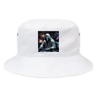 houkのハッキングを試みる骸骨 Bucket Hat