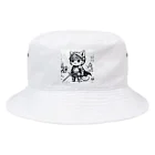 われらちきゅうかぞくのナイト キャッツ(Knight Cats) Bucket Hat
