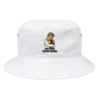 BEAM's STOREの【パパとわんこ（papa et chien)】Nous serons toujours ensemble. Bucket Hat