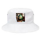 LONGSTONEのモンスターフィギュア　グリーンエッグ Bucket Hat