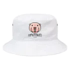 オガワユミエの06ハダカデバネズミ（キャラ） Bucket Hat