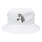 mAIの天パ馬 Bucket Hat