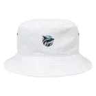  🌊 海の宝石ショップ 🐟のロゴシャーク Bucket Hat