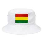 お絵かき屋さんのボリビアの国旗 Bucket Hat