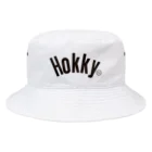 DJ HOKKY OFFICIAL GOODS 2024のHOKKY 黒ロゴ　 버킷햇