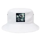 モンモンのモンステラのデザイングッズ Bucket Hat