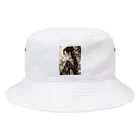 AQUAMETAVERSEの花に囲まれて　なでしこ1478 Bucket Hat