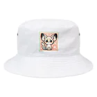 ゆうちゃんNFTいいねの耳長フェネックちゃん21 Bucket Hat