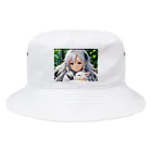 巫女スタぐらむのだっこされる神様 Bucket Hat