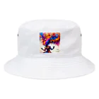 greenartのhappy ADHD Bucket Hat