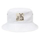 kw400037のkwラビット Bucket Hat