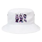 momonekokoのユニコーンGIRL Bucket Hat