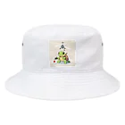 ganeshaのおもちゃのヘリコプターでかわいいカメに会おう Bucket Hat